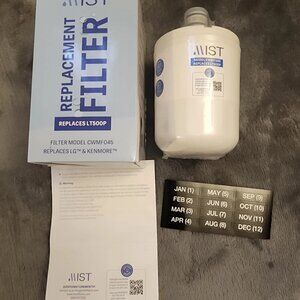 Mist Refrigerator Water Filter Replacement CWMF045 For LG & Kenmore LT500P